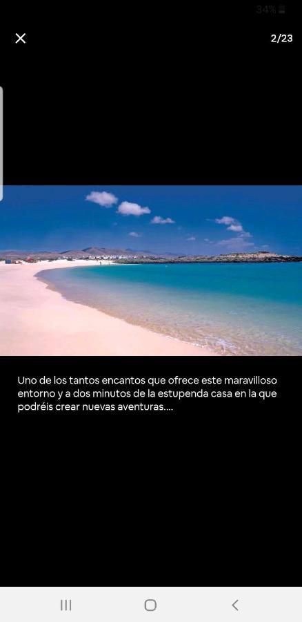 Mi Pequeno Paraiso Cotillo Exteriör bild